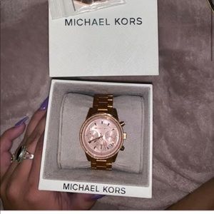 MK Women’s Rose Gold Watch